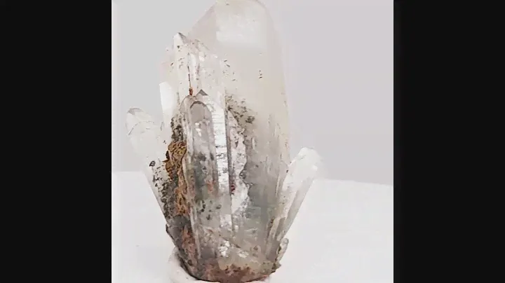 Кварц с хлоритом кристалл коллекционный
