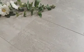 Кварц виниловое покрытие Stone Floor Плитка Тёмно-серая