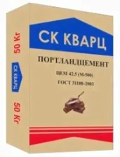 Цемент М-500 СК Кварц 50кг