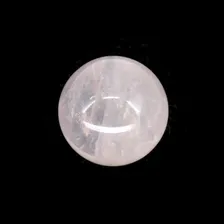 Шар 23мм розовый кварц звездчатый 18гр.