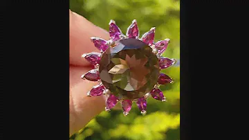 Дымчатый кварц, гранаты 🌺 3600р🌺р.18,5