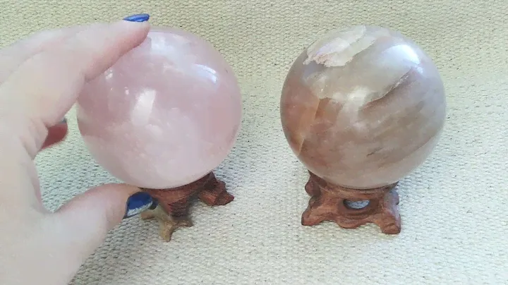 Шары Розового Кварца